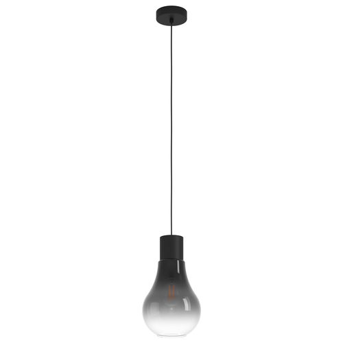 Eglo Hanglamp Chasely Zwart/grijs E27