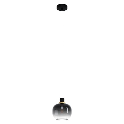 Eglo Hanglamp Oilella Zwart/grijs E27