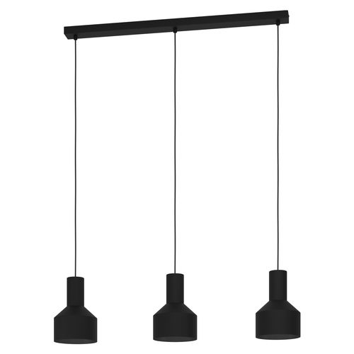 Eglo Hanglamp Casibare Zwart 3xe27 40w