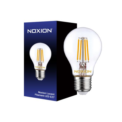 Noxion Lucent Filament Led E27 Peer Helder 7w 806lm - 827 Zeer Warm Wit | Vervangt 60w