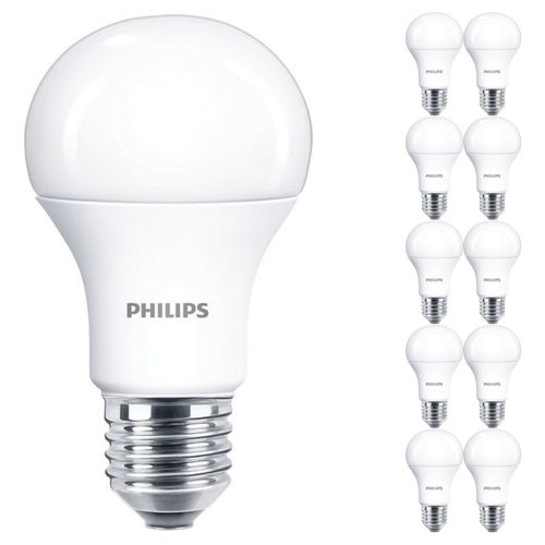 Voordeelpak 10x Philips Corepro Ledbulb E27 Peer Mat 12.5w 1521lm - 940 Koel Wit | Beste