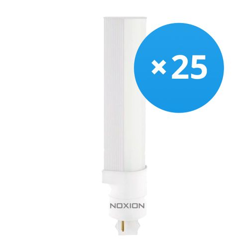 Voordeelpak 25x Noxion Lucent Pl-c Led 6.5w 650lm - 830 Warm Wit | Vervangt 18w