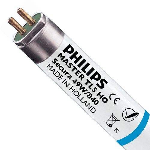 Philips Master Tl5 Secura Ho 49w - 840 Koel Wit | 145cm