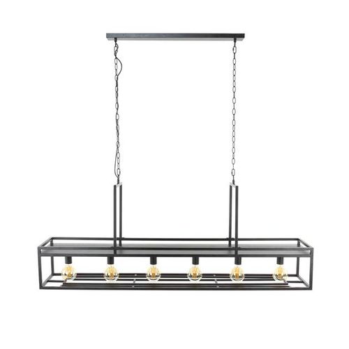 Hoyz Collection - Hanglamp 6l Decorate - Charcoal