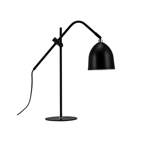 Dyberg Larsen Tafellamp Easton Zwart Ø18cm E27