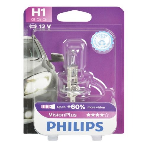 Philips Autolamp Visionplus H1 12972vpb1 55w